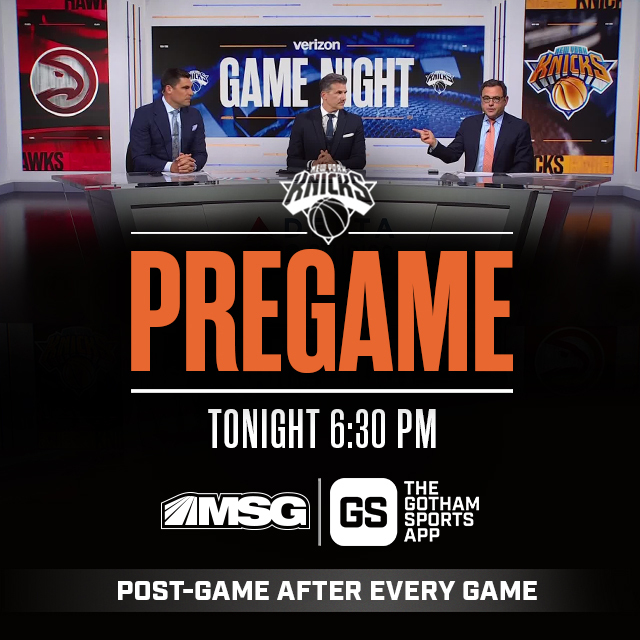 TUNE INTO THE MSG NETWORK COVERAGE