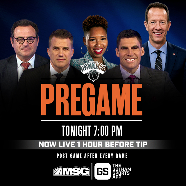TUNE INTO THE MSG NETWORK COVERAGE