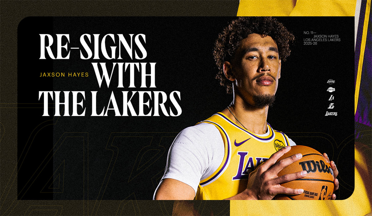 Jaxson Hayes Re-Signs with the Lakers