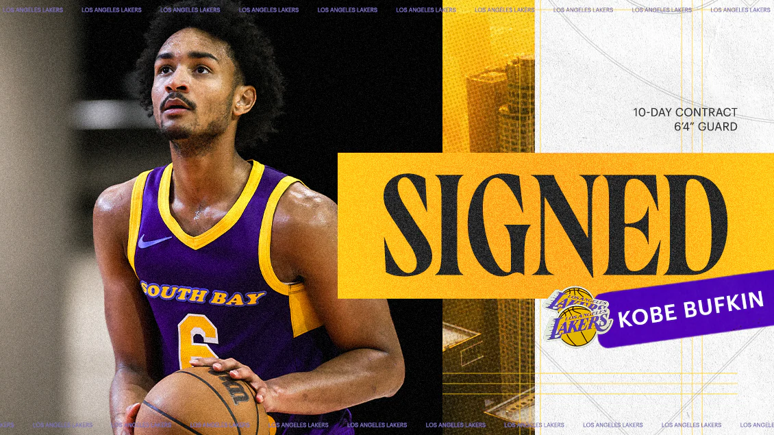 KOBE BUFKIN SIGNED