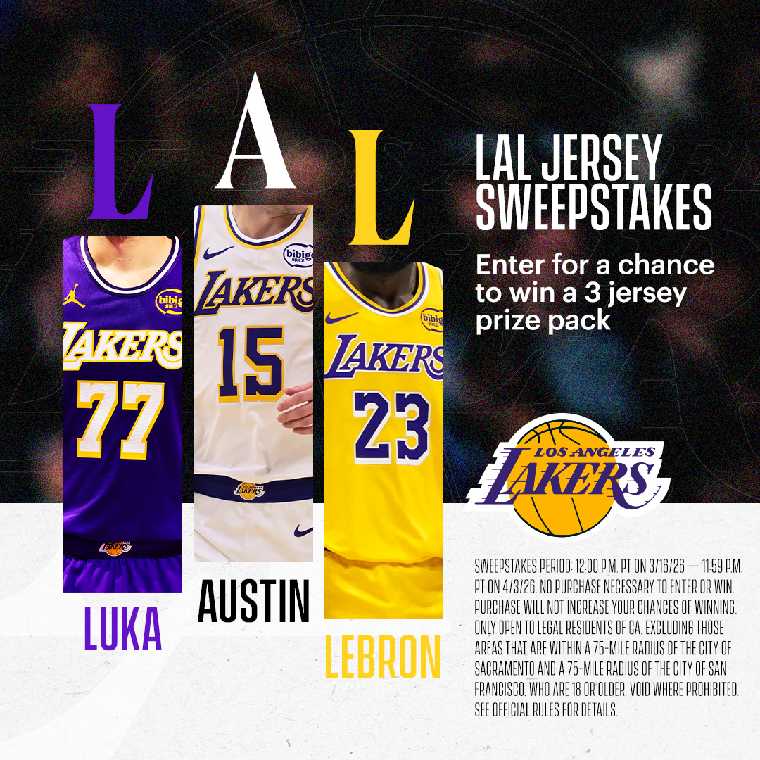 LAL Jersey Sweeps