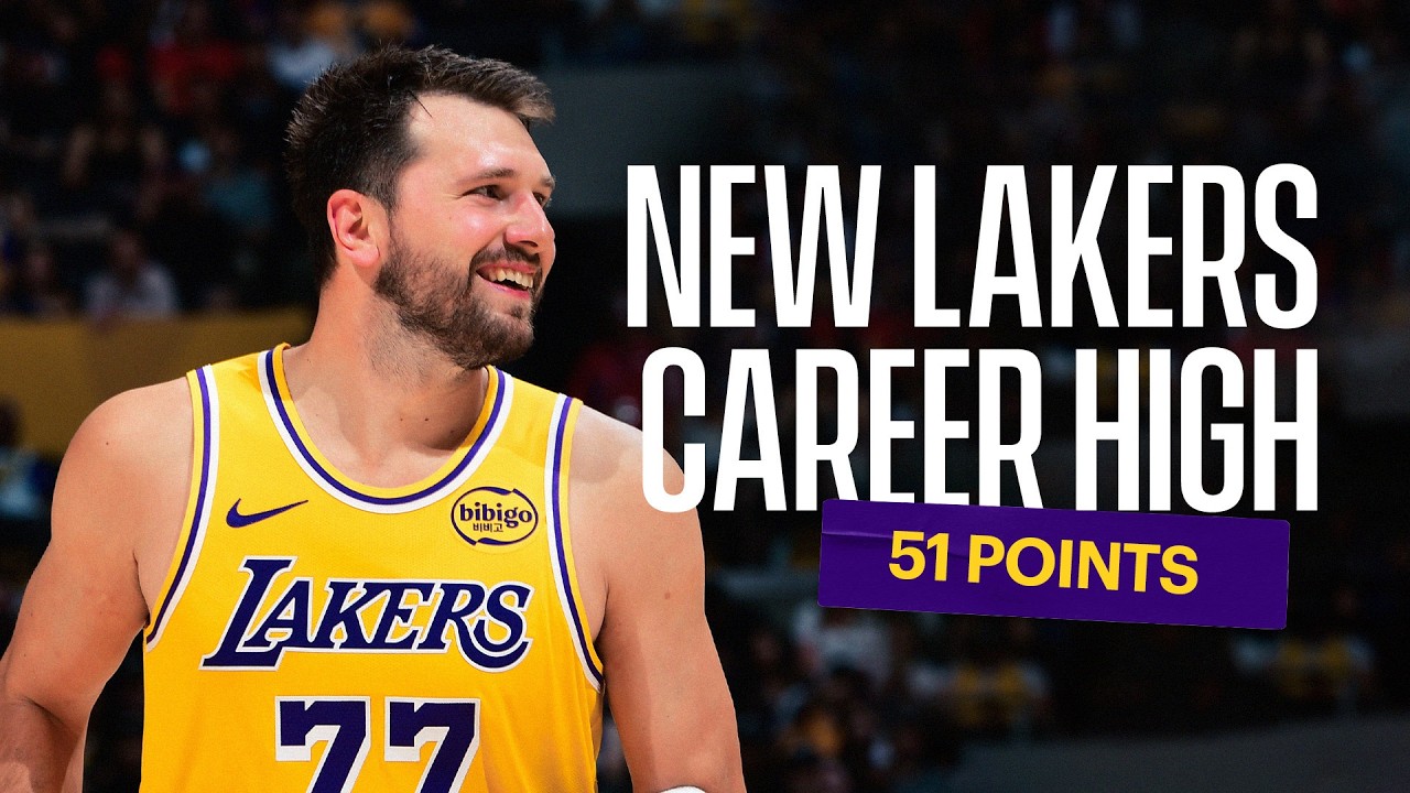 Luka New Lakers Career High