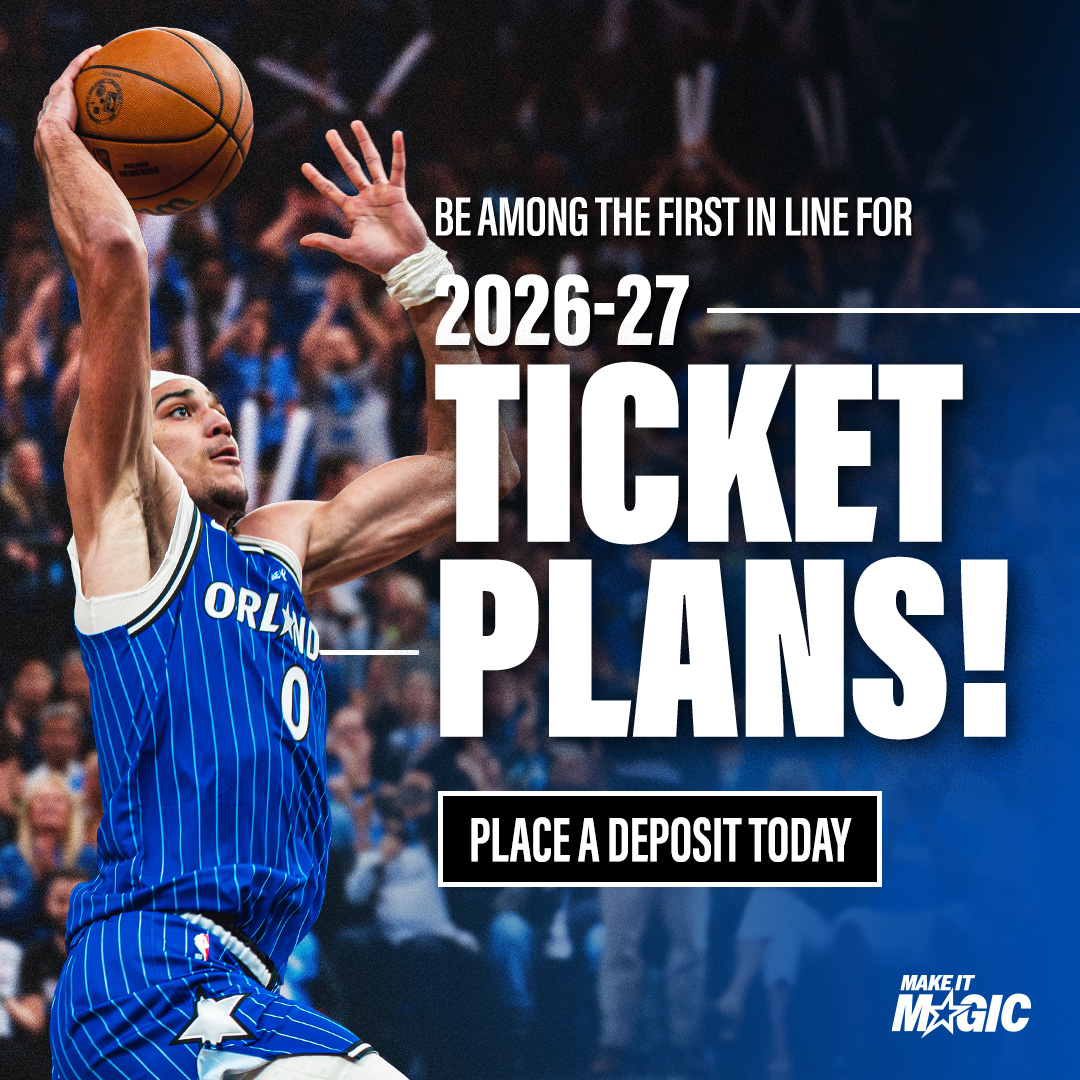 Be among the first in line for 2026-27 ticket plans!