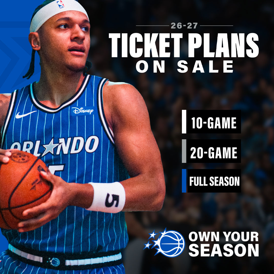 2026-27 Ticket Plans On Sale Now