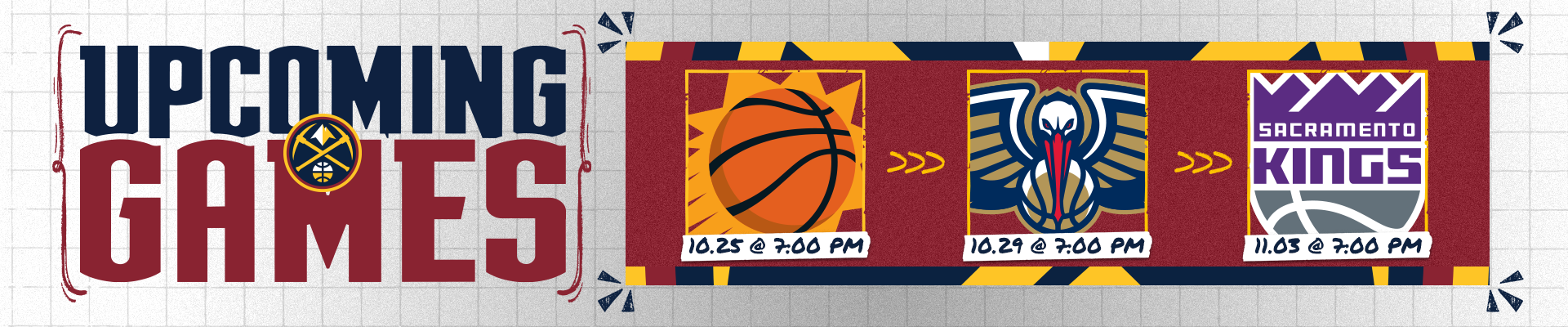Upcoming Home Games
