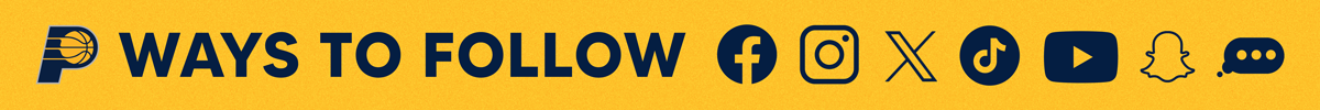 Ways to Follow the Pacers on Social Media