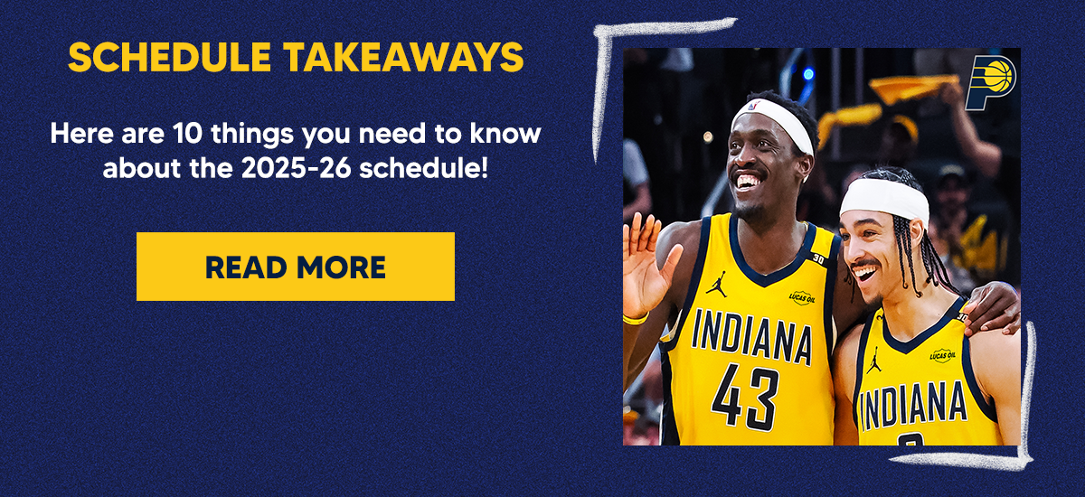 Here are 10 things you need to know about the 2025-26 schedule!