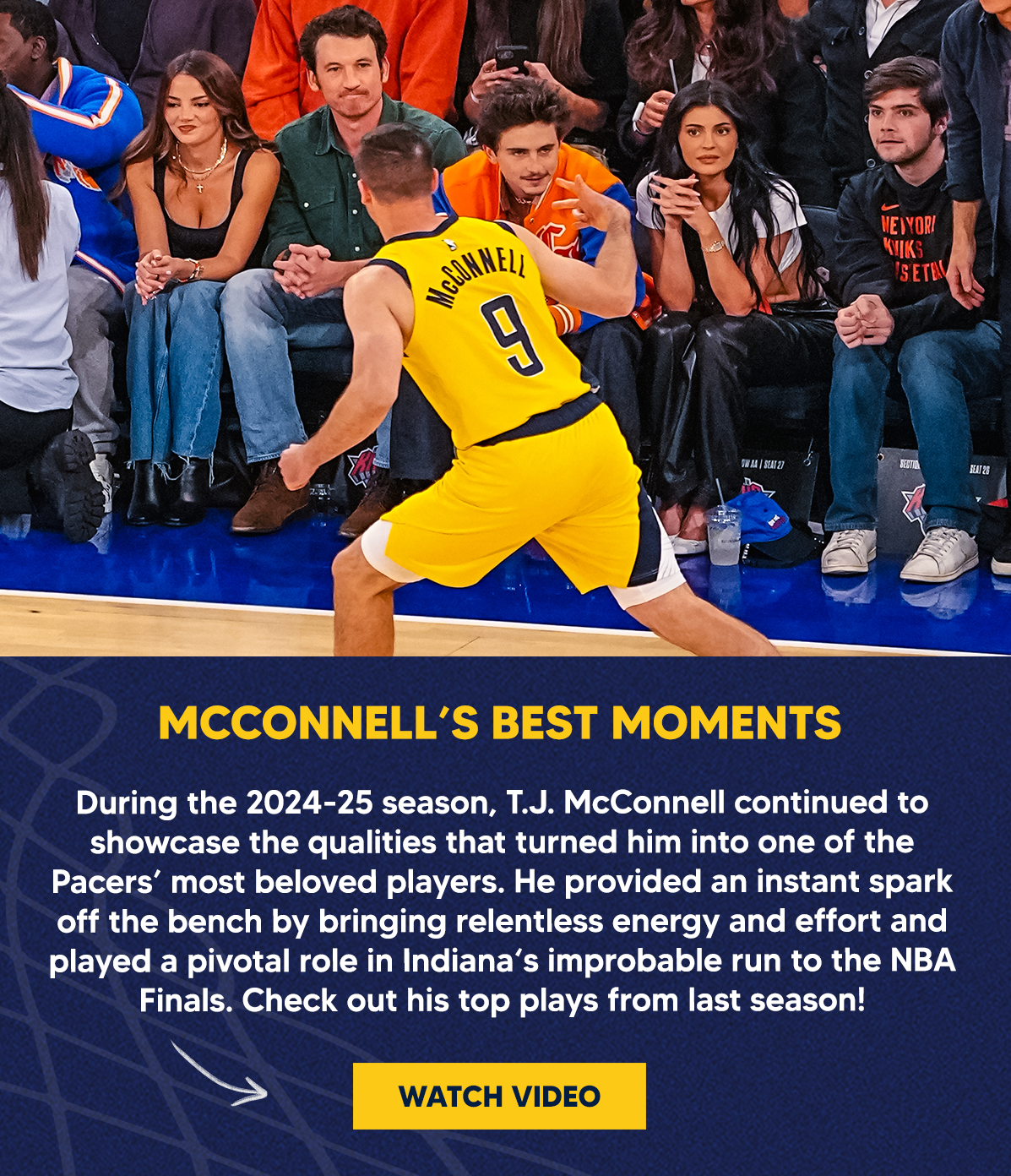 During the 2024-25 season, T.J. McConnell continued to showcase the qualities that turned him into one of the Pacers’ most beloved players. He provided an instant spark off the bench by bringing relentless energy and effort and played a pivotal role in Indiana‘s improbable run to the NBA Finals. Check out his top plays from last season!