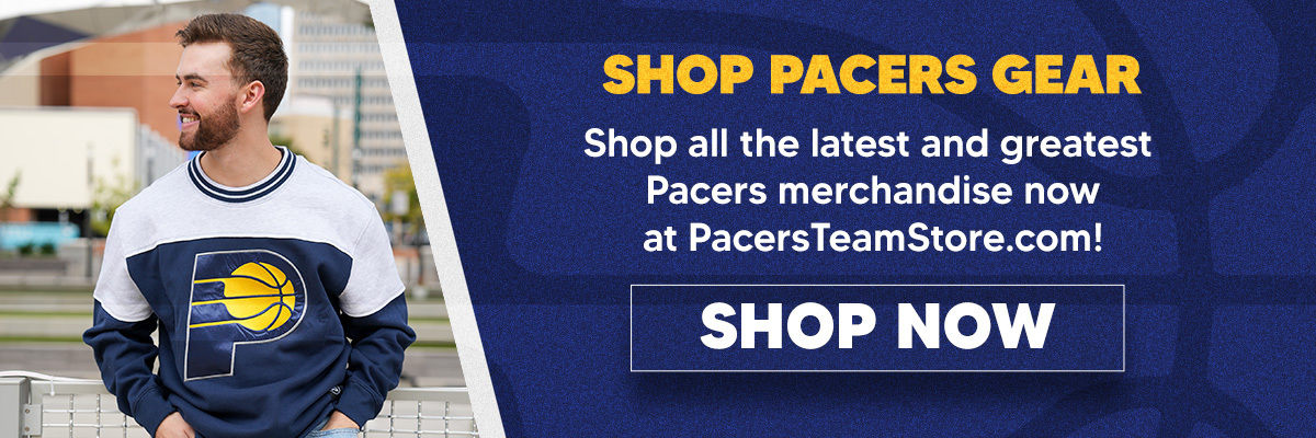 Shop all the latest and greatest Pacers merch now!