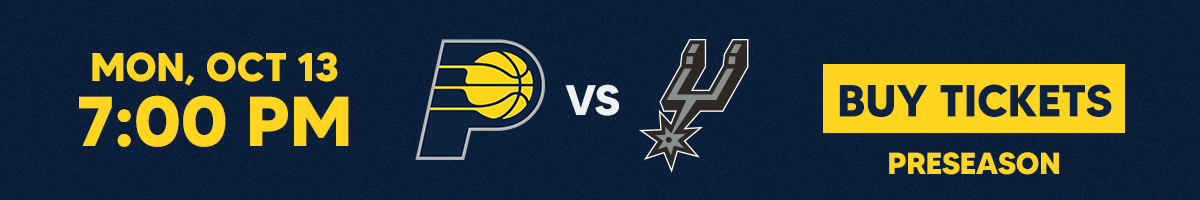 Get Pacers vs. Spurs Tickets
