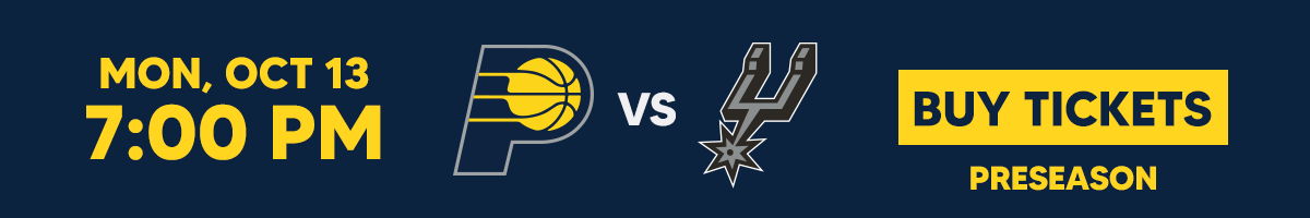 Get Pacers vs. Spurs Tickets