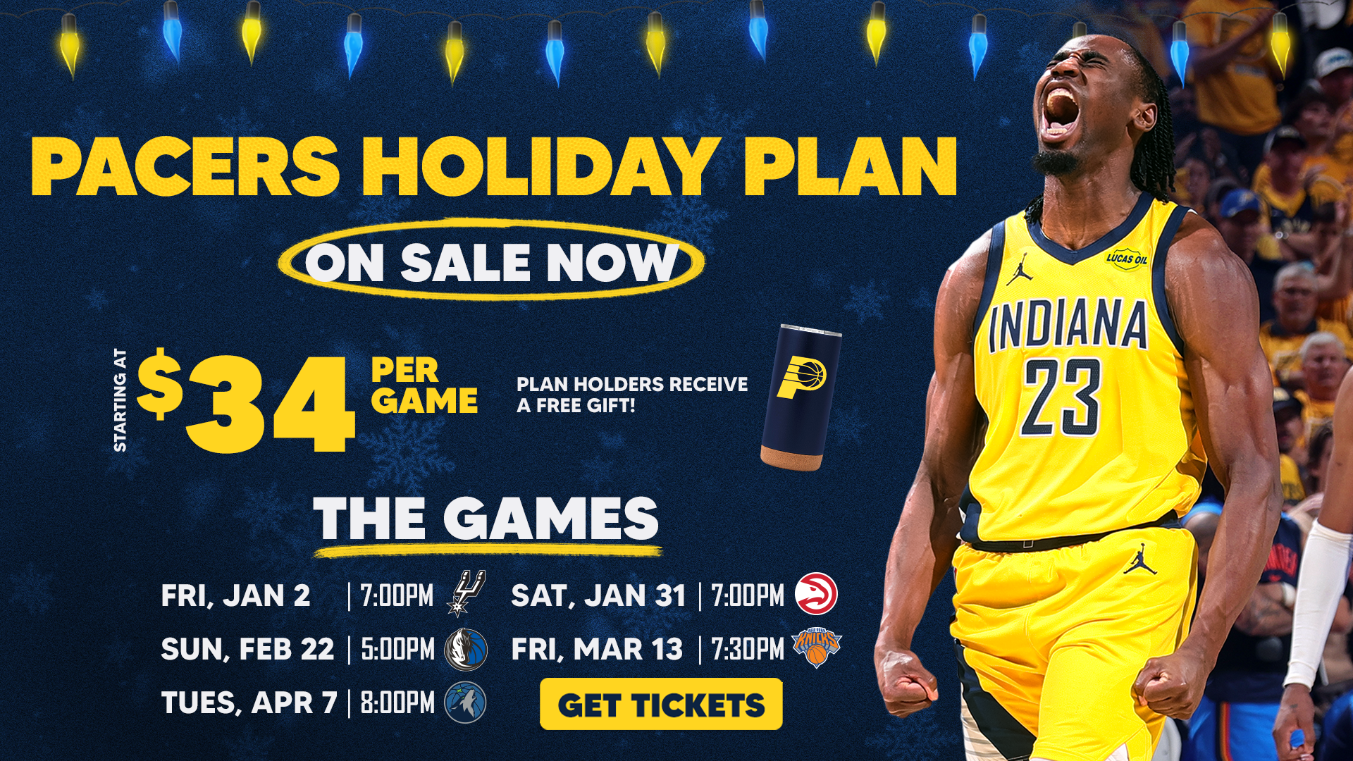Purchase the Holiday Plan!