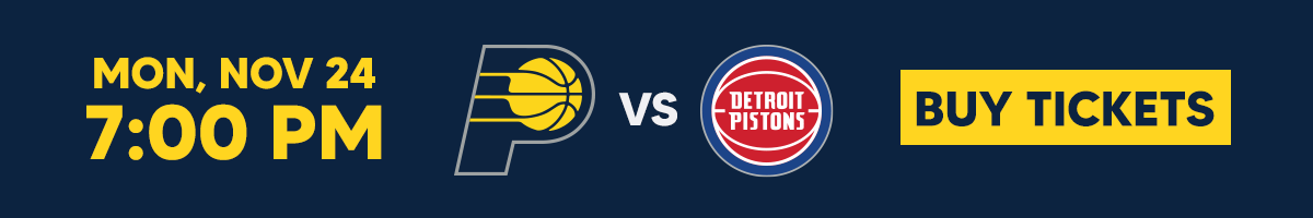 Get Pacers vs. Pistons Tickets