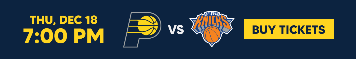 Get Pacers vs. Knicks Tickets