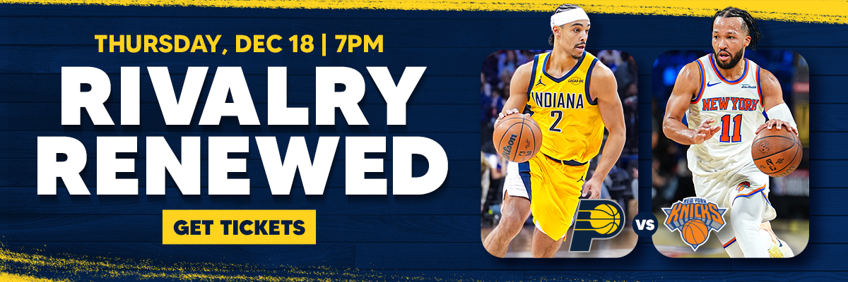 Get tickets to Pacers vs. Knicks!