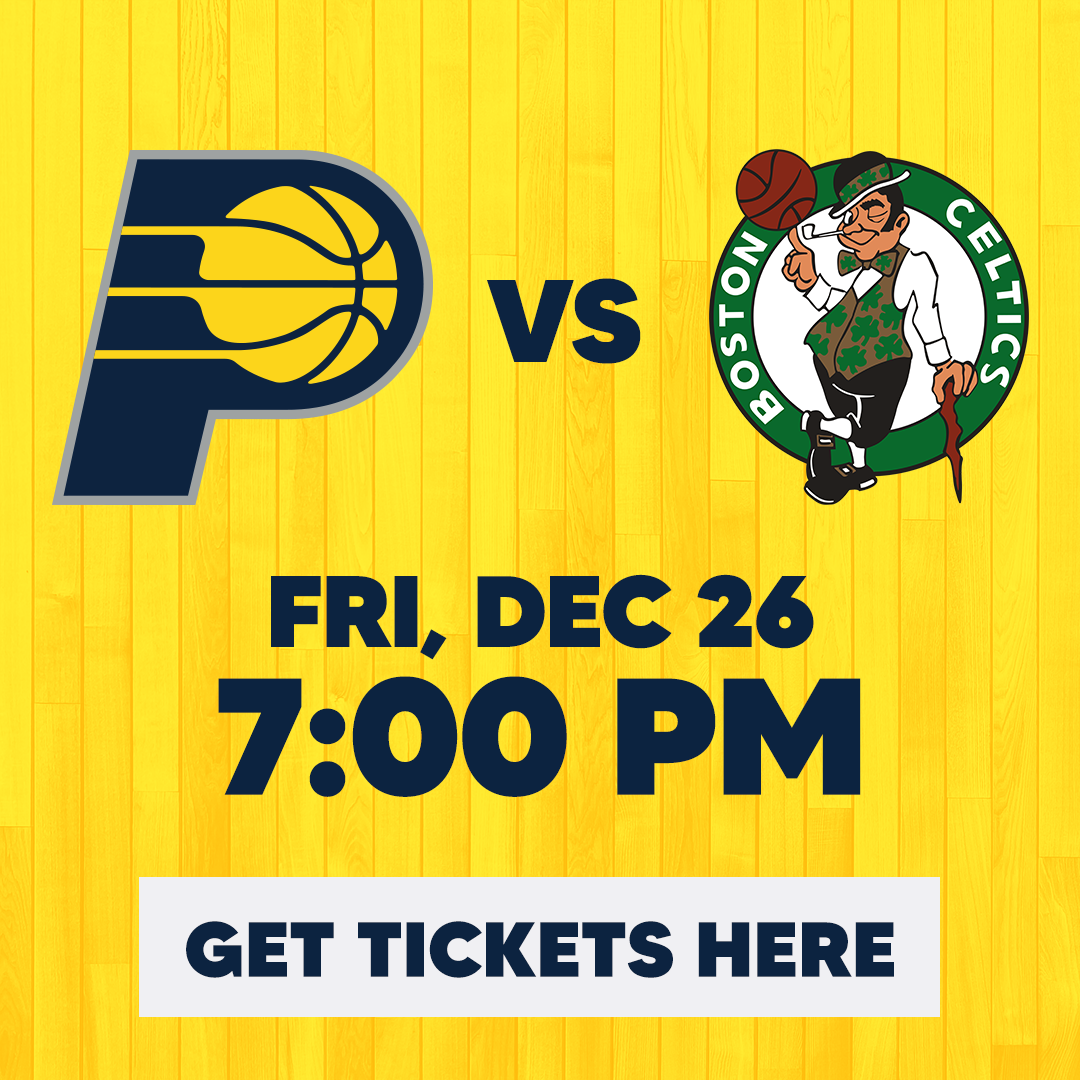 Get tickets to Pacers vs. Celtics!