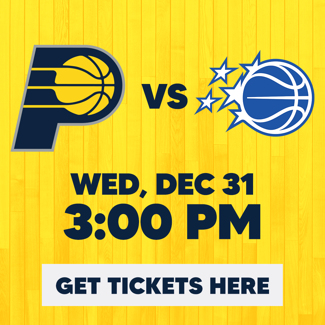 Get tickets to Pacers vs. Magic!