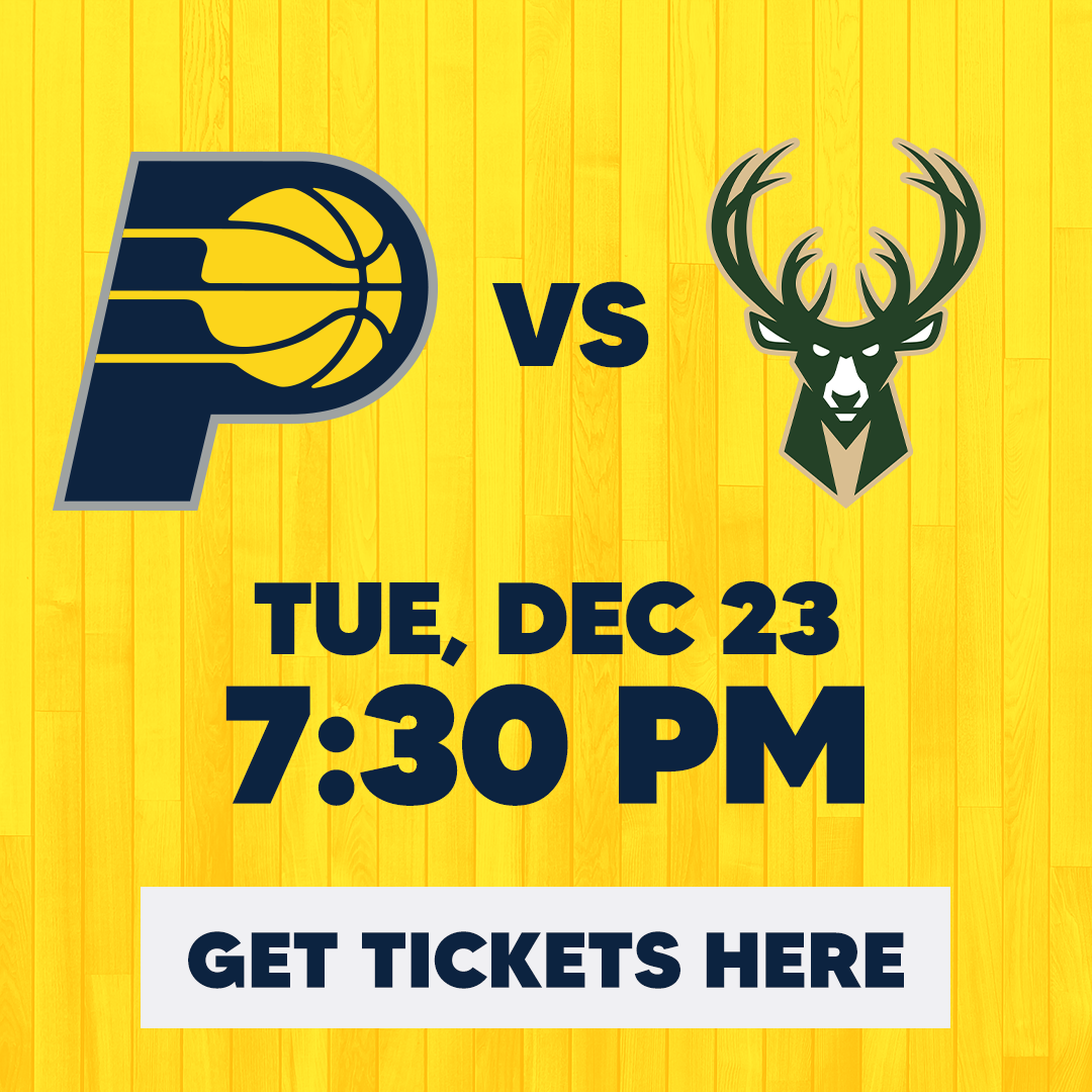 Get tickets to Pacers vs. Bucks!
