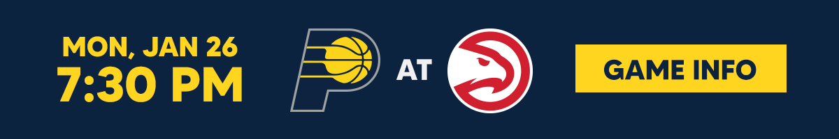 Pacers at Hawks Game Info