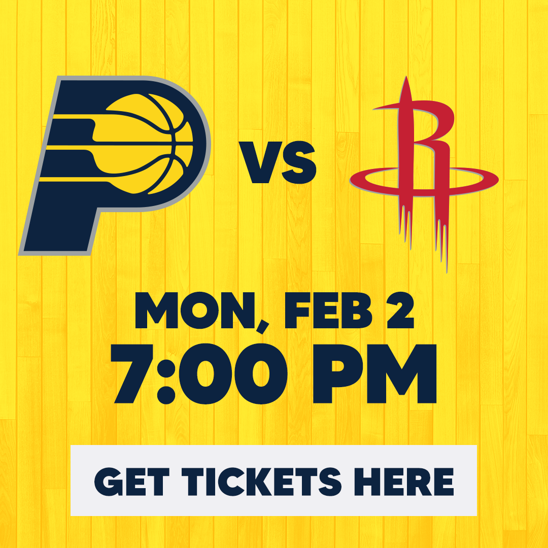 Get tickets to Pacers vs. Rockets!