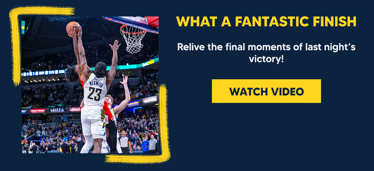 Relive the final moments of last night’s victory!
