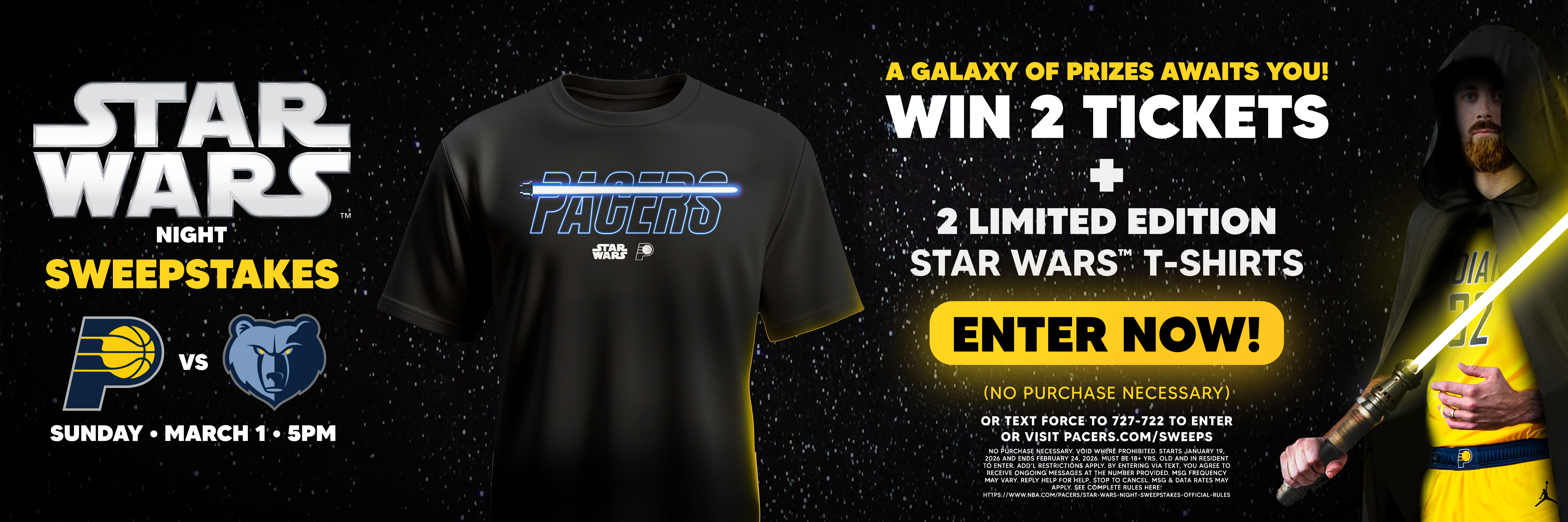 Enter the Star Wars Sweepstakes!