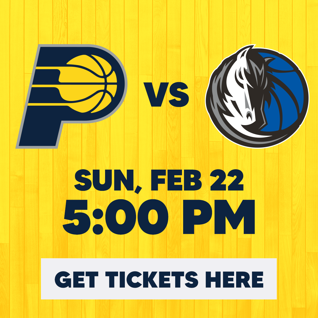 Get tickets to Pacers vs. Mavericks!