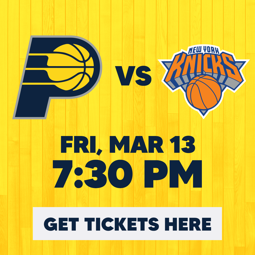 Get tickets to Pacers vs. Knicks!