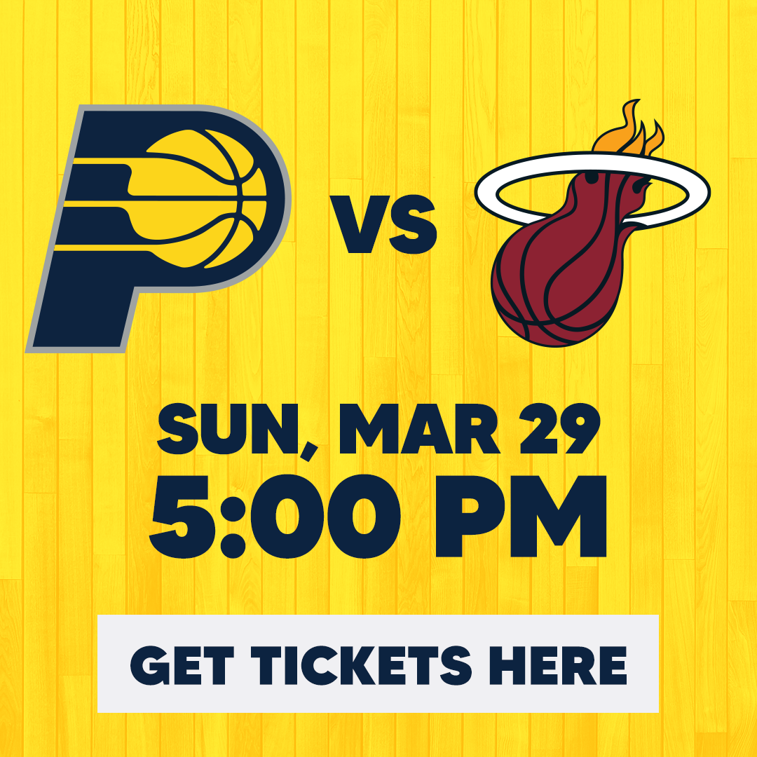 Get tickets to Pacers vs. Heat!