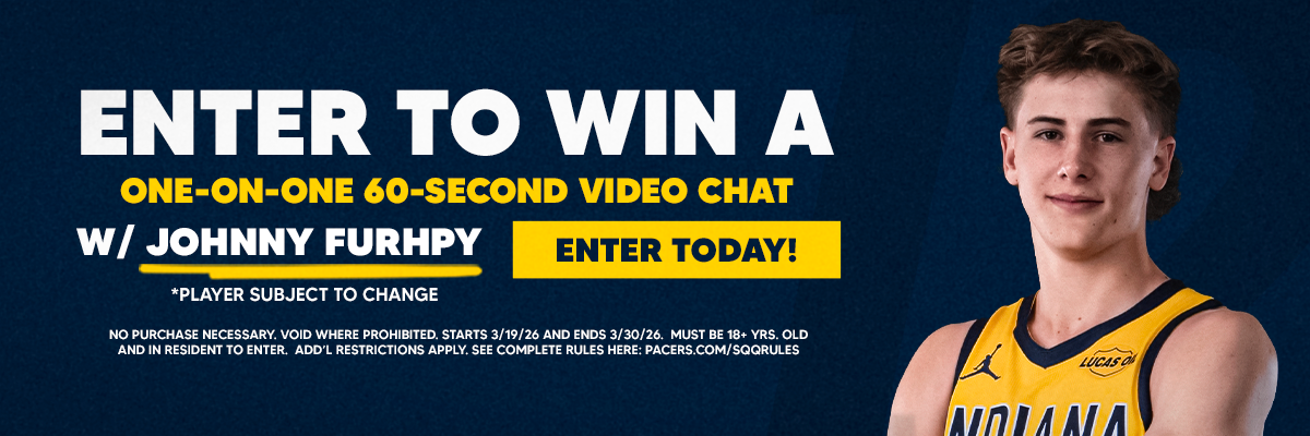 Enter to win a one-on-one 60-second video chat with Johnny Furphy!