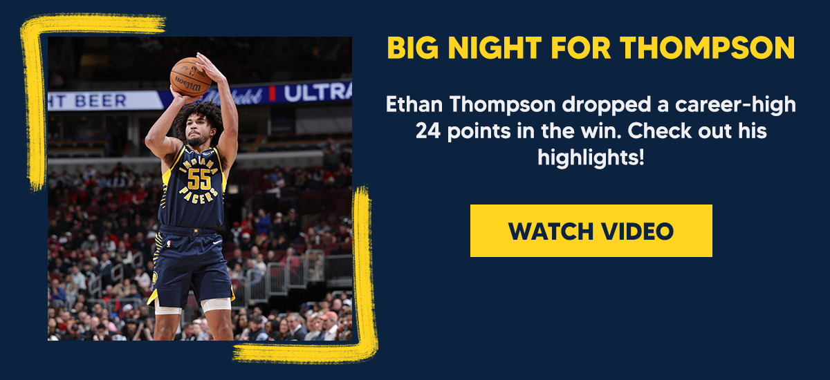 Ethan Thompson dropped a career-high 24 points in the win. Check out his highlights!