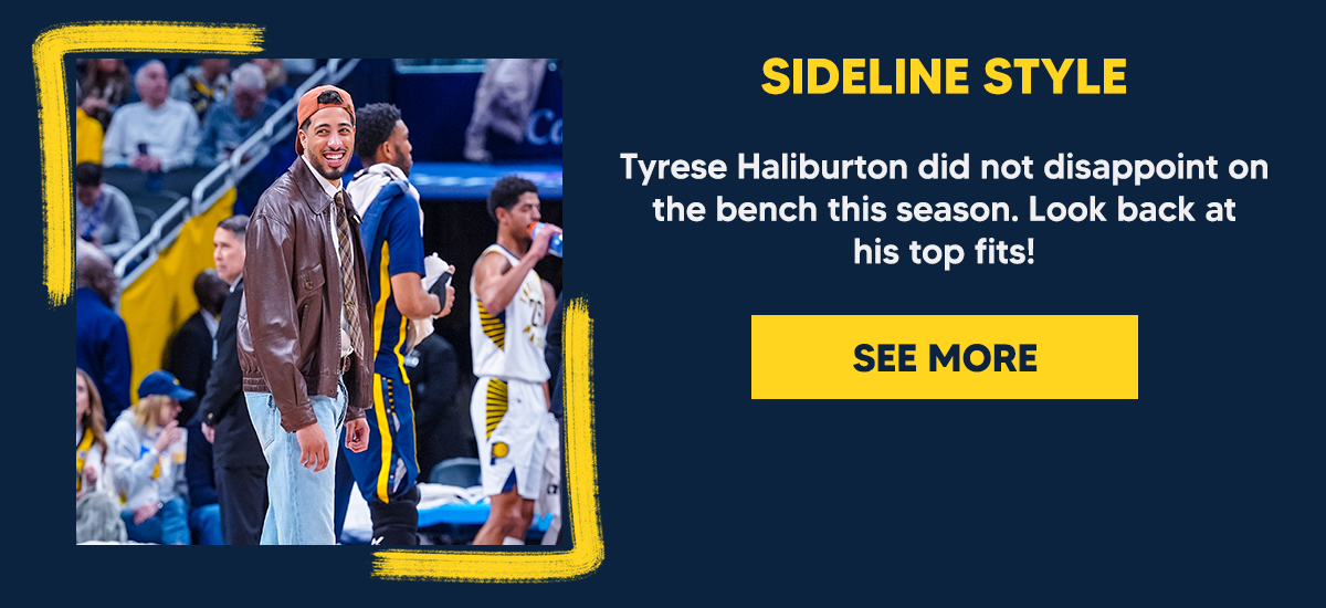 Tyrese Haliburton did not disappoint on the bench this season. Look back at  his top fits!