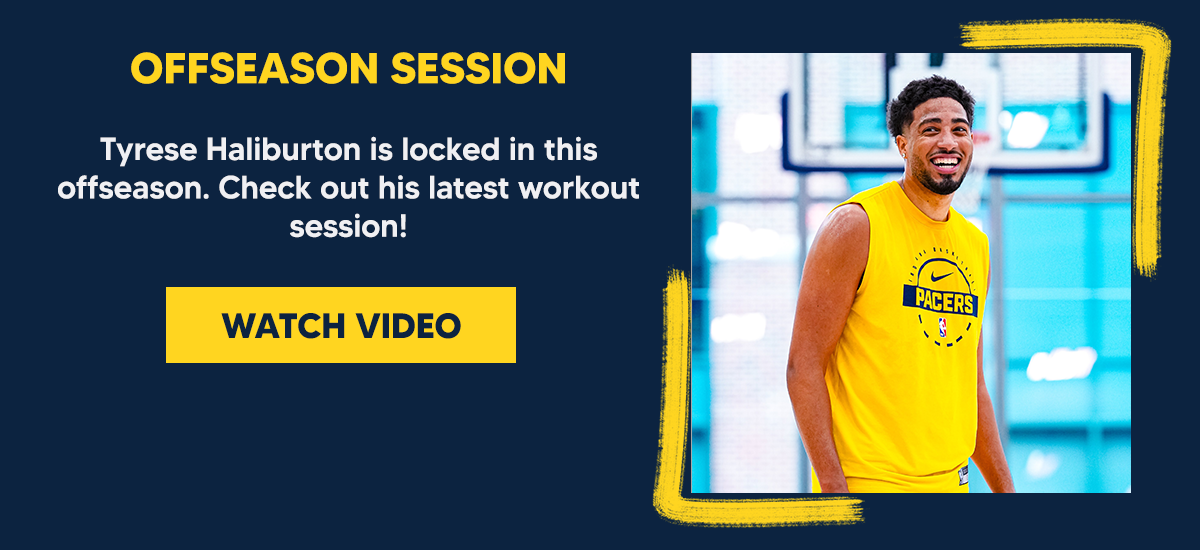 Tyrese Haliburton is locked in this offseason. Check out his latest workout session!