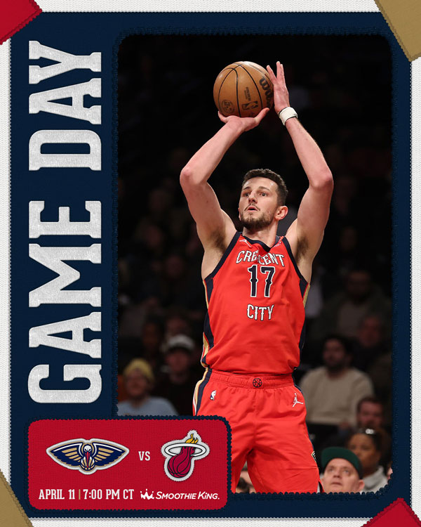 Pelicans Game Day