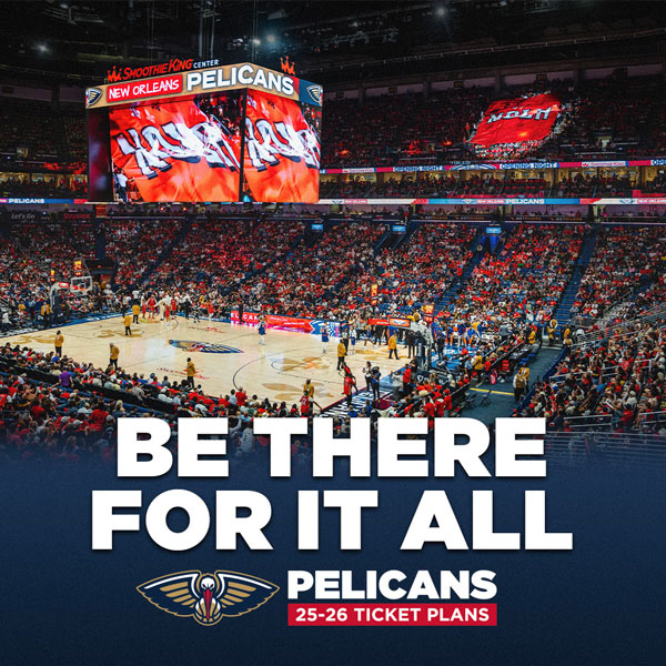 Pelicans Season Tickets