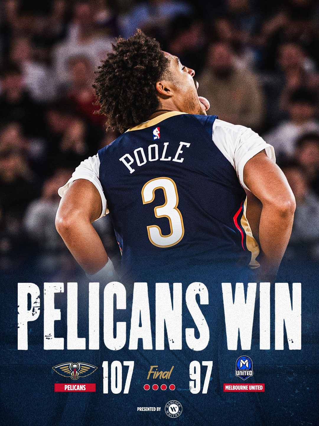 Pelicans Win