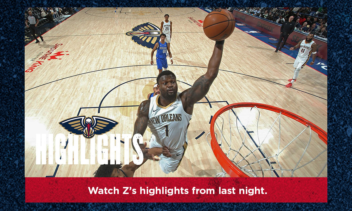 Watch Z's highlights from last night.