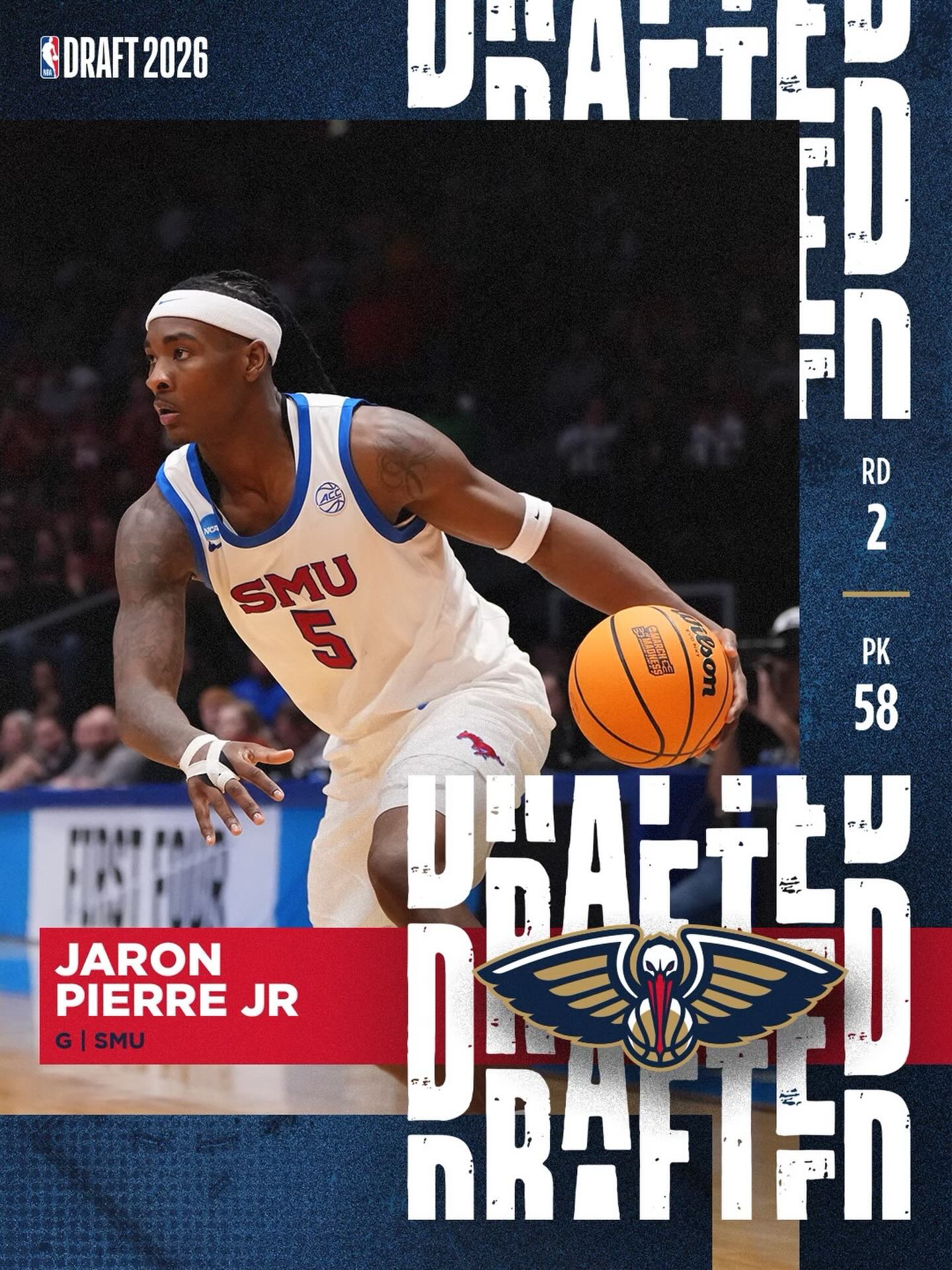 Jaron Pierre Jr Drafted