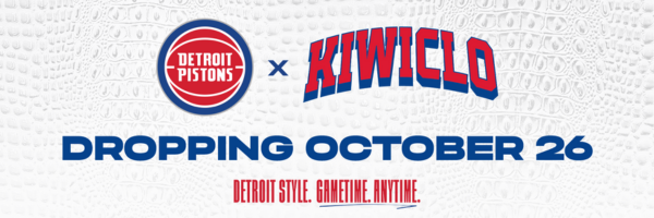 Detroit Pistons x KIWICLO Dropping October 26