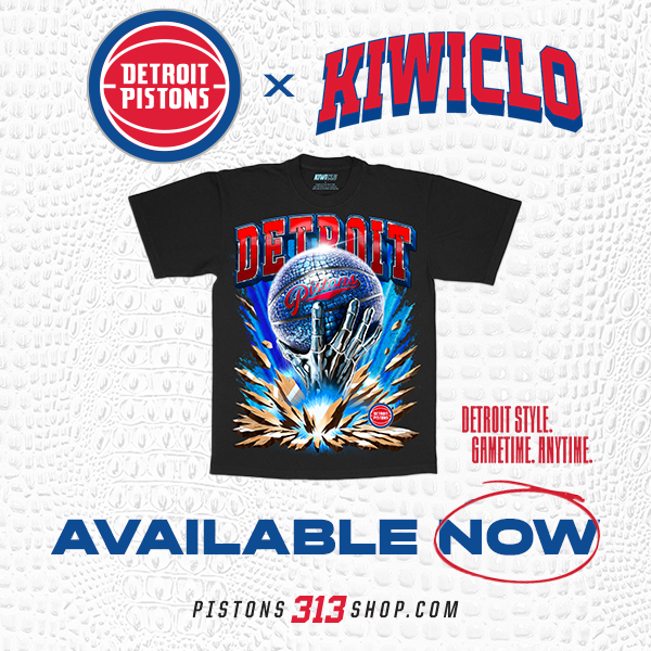 Detroit Pistons x KIWICLO Dropping October 26