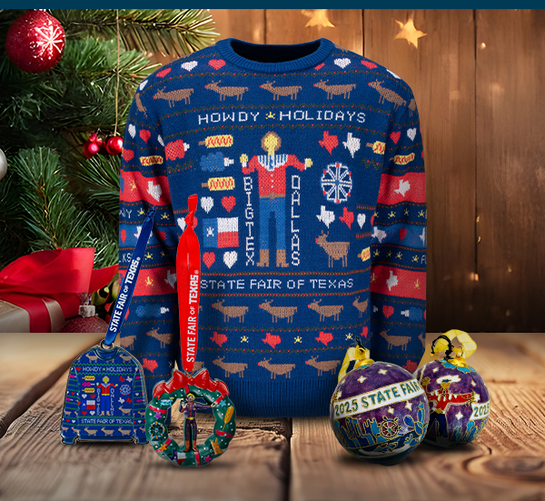 Celebrate with Big Tex this Holiday Season! 
