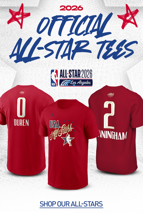 2026 Official All-Star Tees | Shop Our All-Stars 