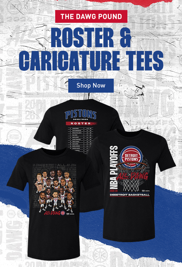 THE DAWG POUND | ROSTER & CARICATURE TEES | SHOP NOW