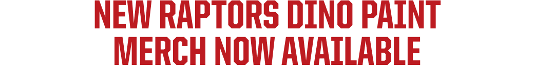 New Raptors Dino Paint Merch Now Available