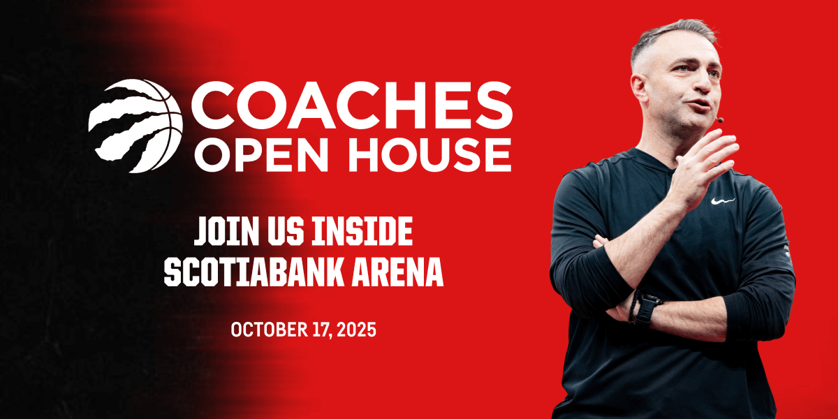 COACHES OPEN HOUSE | JOIN US INSIDE SCOTIABANK ARENA | OCTOBER 17, 2025