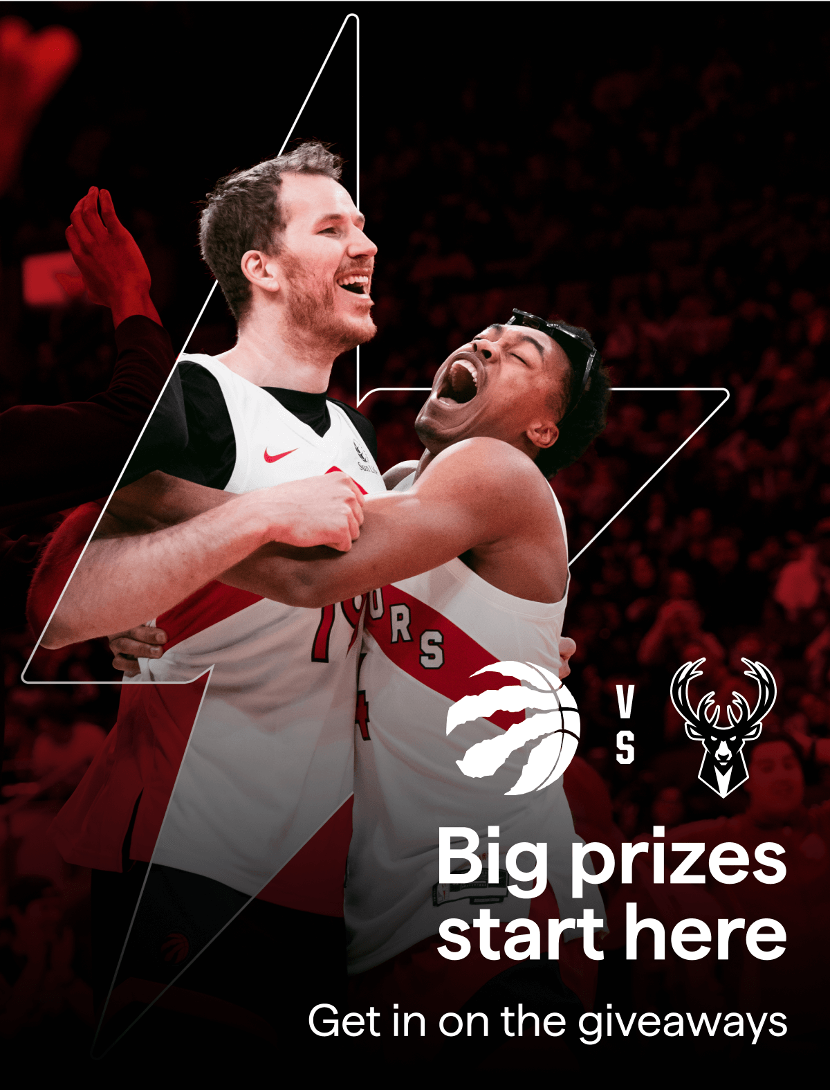 Big prizes start here | Get in on the giveaways
