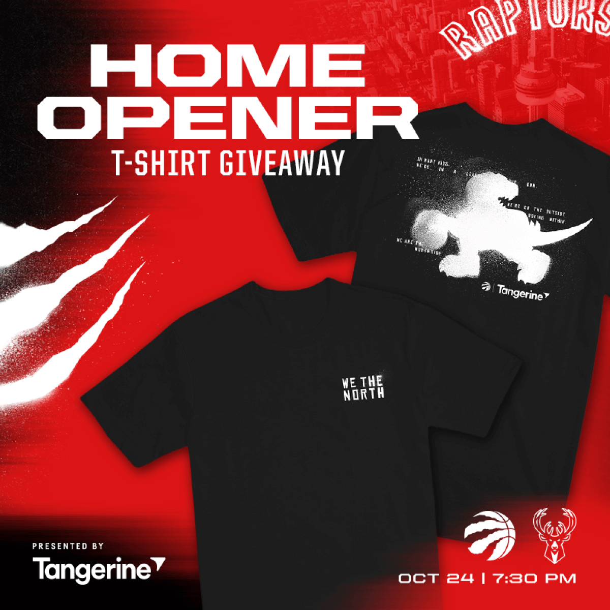 HOME OPENER T-SHIRT GIVEAWAY
