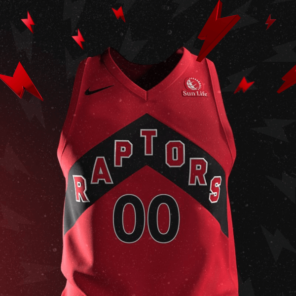 Photo of Raptors jersey