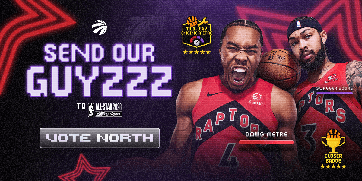 SEND OUR GUYZZZ TO NBA ALL-STAR 2026 | VOTE NORTH