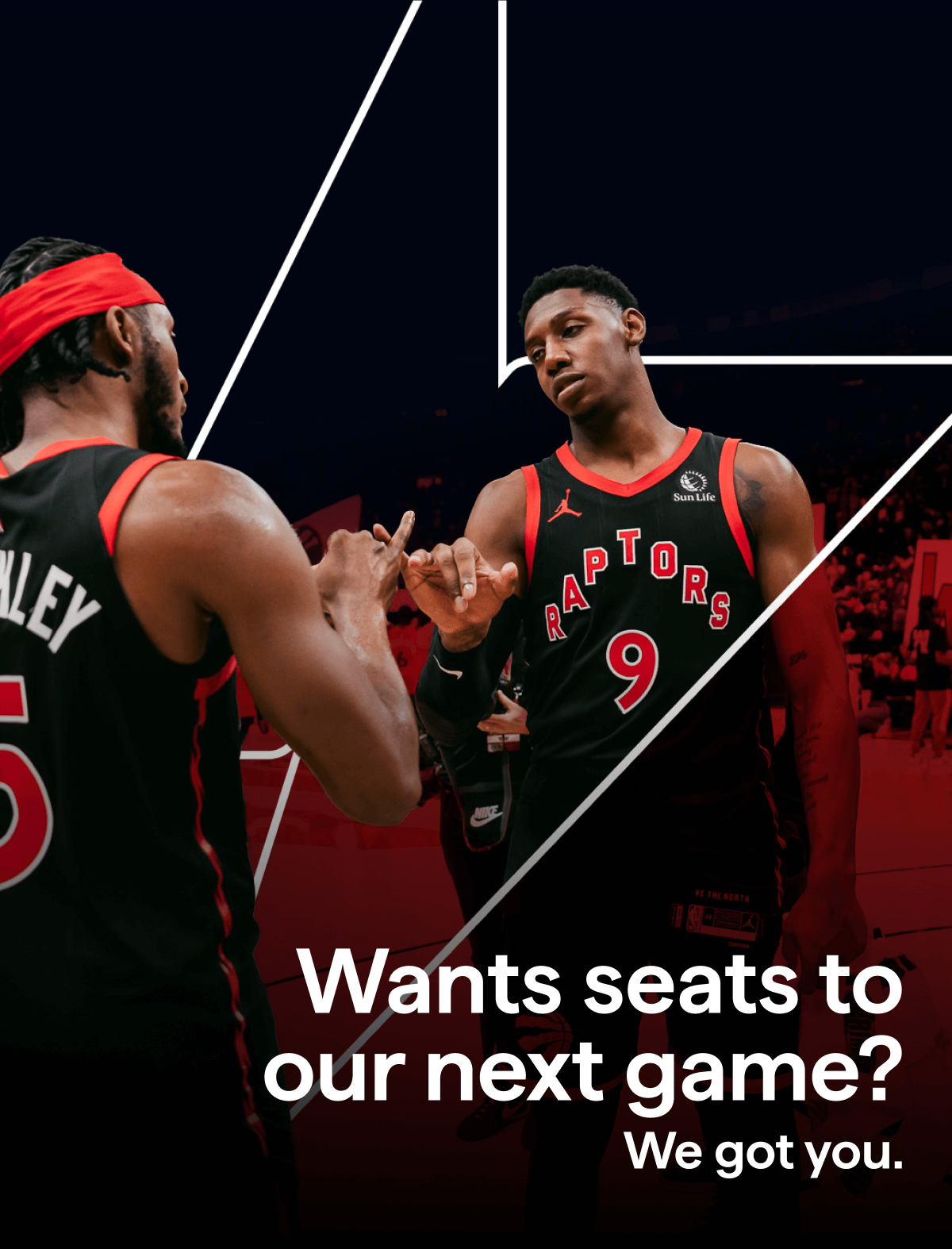 Want seats to our next game? We got you.